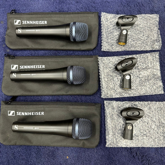 Sennheiser e935 Dynamic Vocal Microphone - Pack of 3 - OPEN BOX - FREE SHIPPING