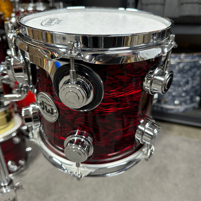 DW Collector's Series Rack Tom -  Red Onyx Silk - 8" x 8"