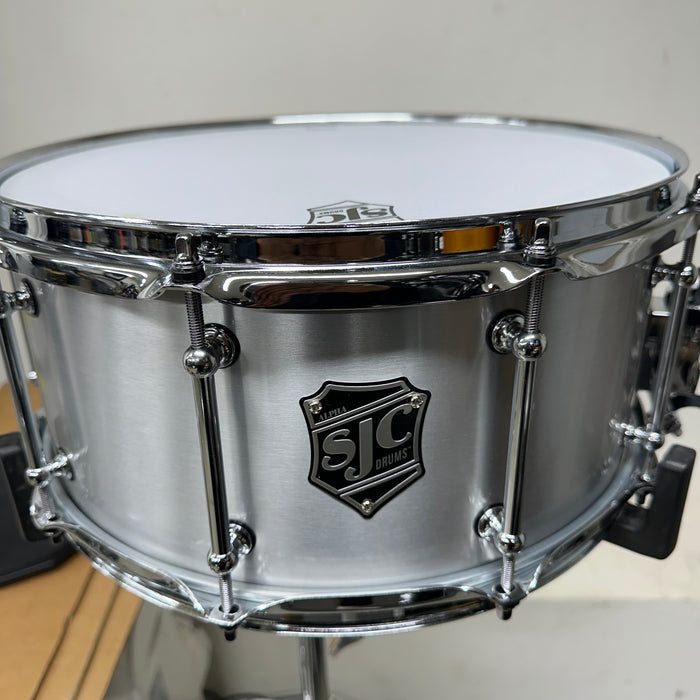 SJC Custom Drums Alpha Aluminum Snare - 14" x 6.5"