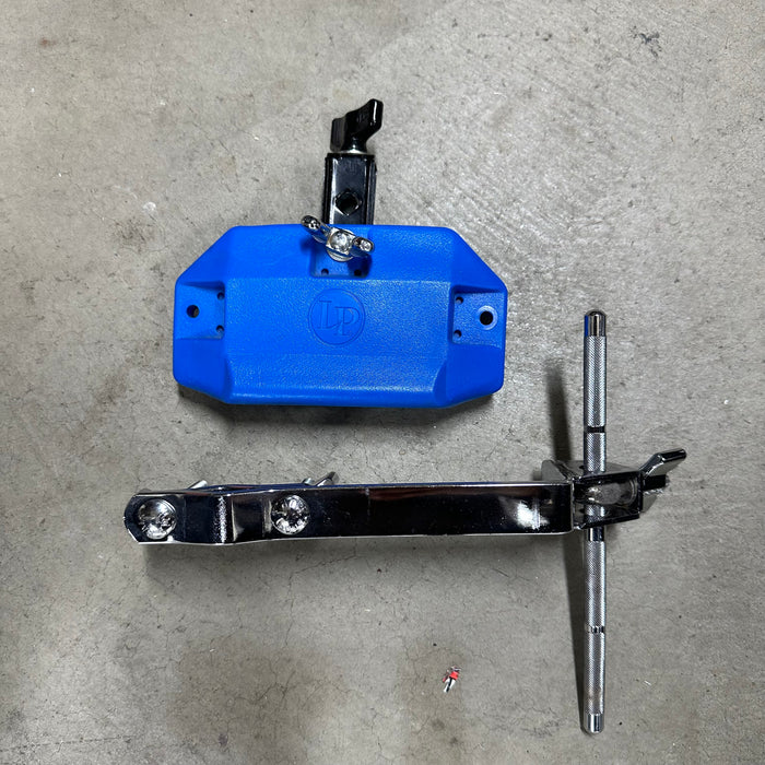 LP Blue Jam Block W/ Clamp Attachment - High Pitch - Free Shipping