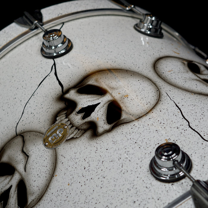 DW Collector's Series Custom 3 Piece Drum Set - Skulls - 12/14/22