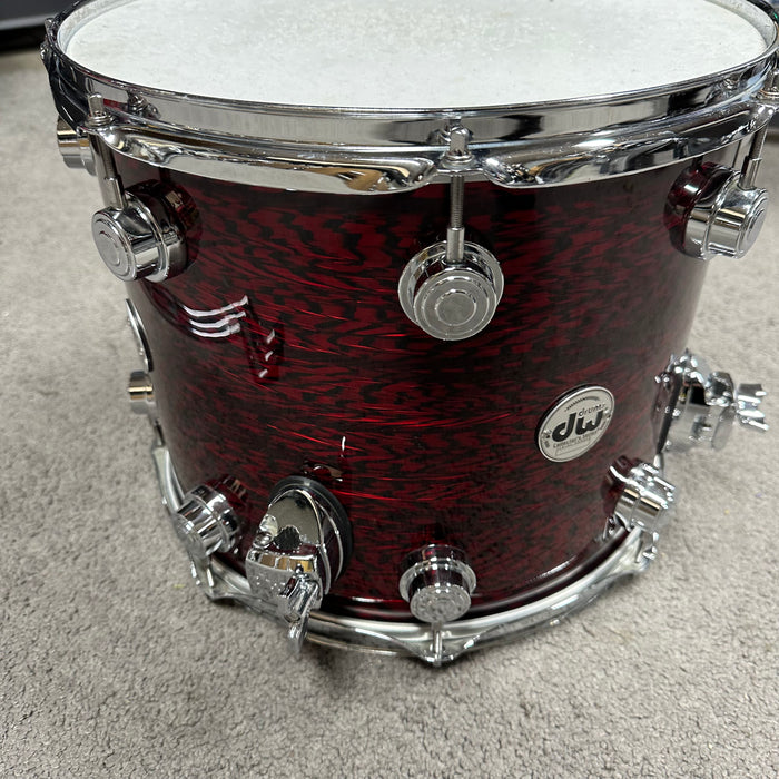 DW Collector's Series Floor Tom -  Red Onyx Silk - 14" x 12"