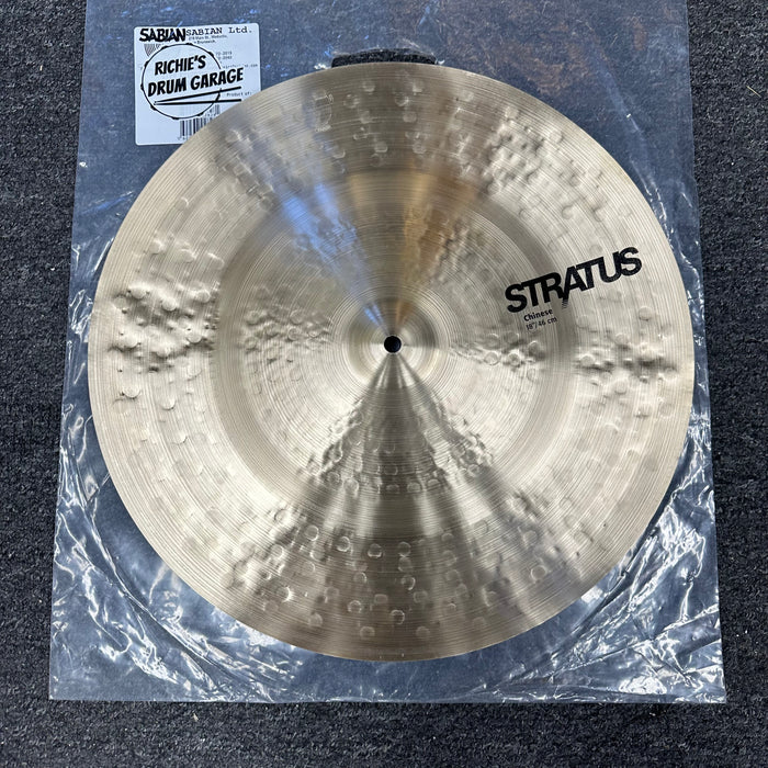 Sabian 18" Stratus Series Chinese Cymbal - Free Shipping