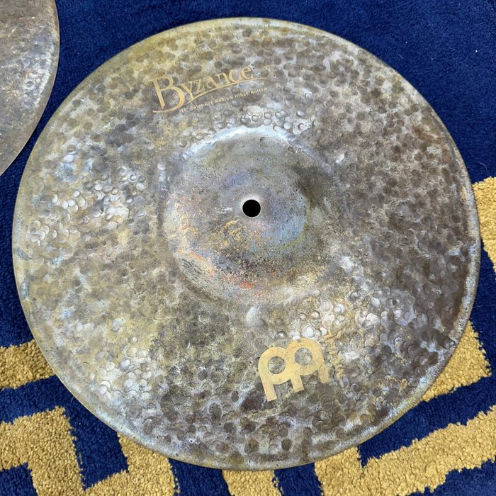 Meinl 14" Byzance Extra Dry Medium Hi Hat Cymbals - Free Shipping