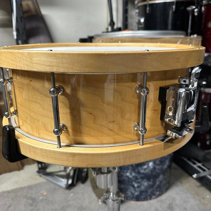 PDP All Maple Snare Drum W/ Wood Hoops - 14" x 5.5"
