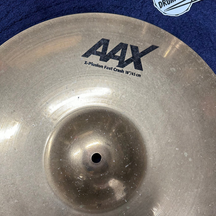 Sabian 18" AAX X-Plosion Fast Crash Cymbal - Free Shipping