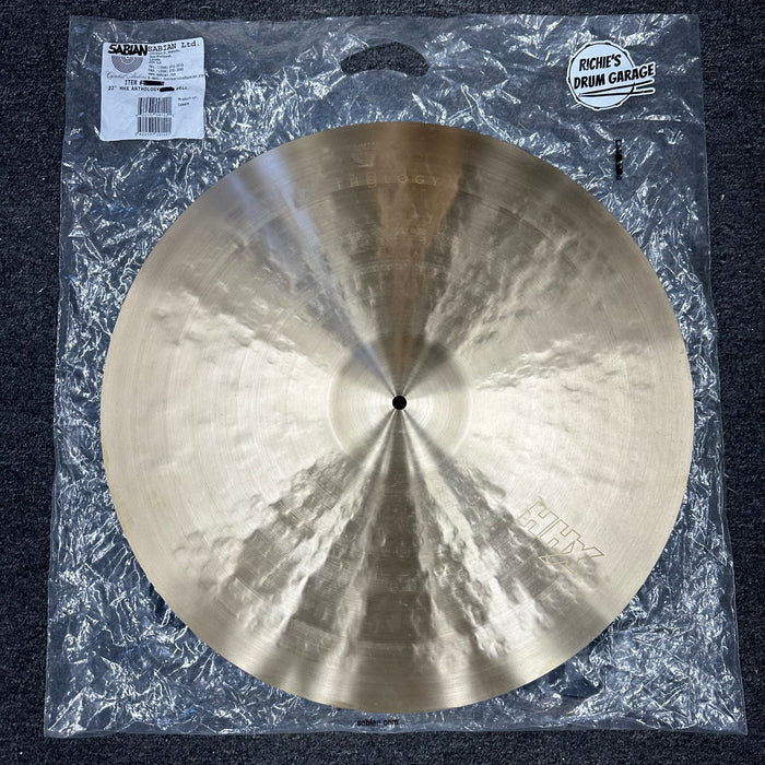 Sabian 22" HHX Anthology Low Bell Cymbal - Free Shipping