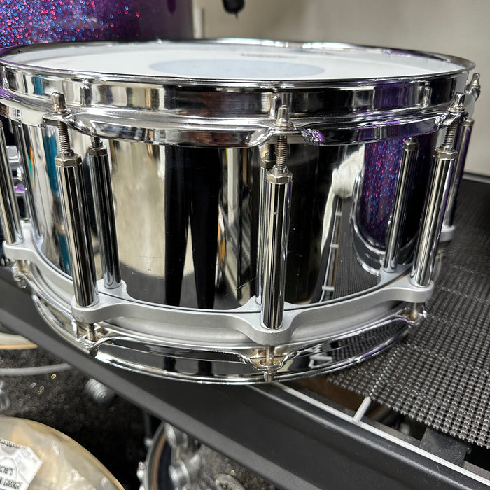 Pearl Free Floating Steel Shell Snare Drum - 14" x 6.5"