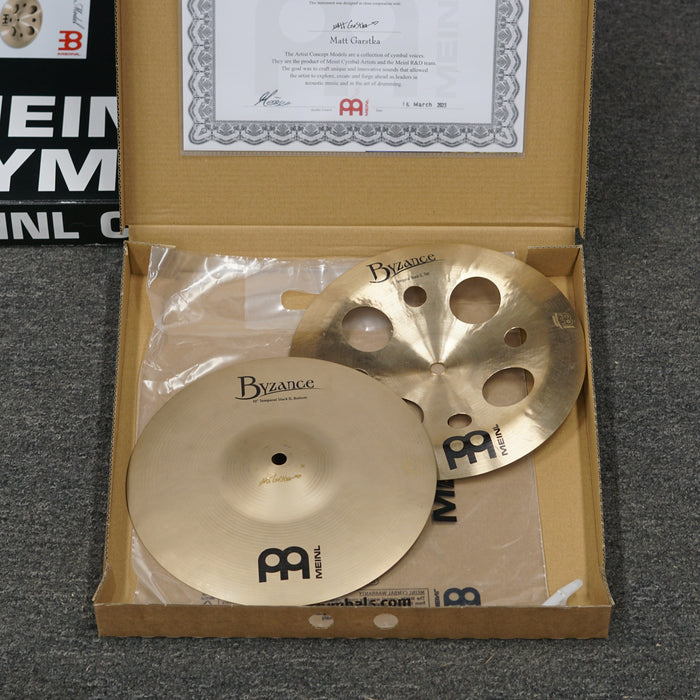 Meinl Matt Garstka Signature Temporal Stack II - 10"/10" - Free Shipping