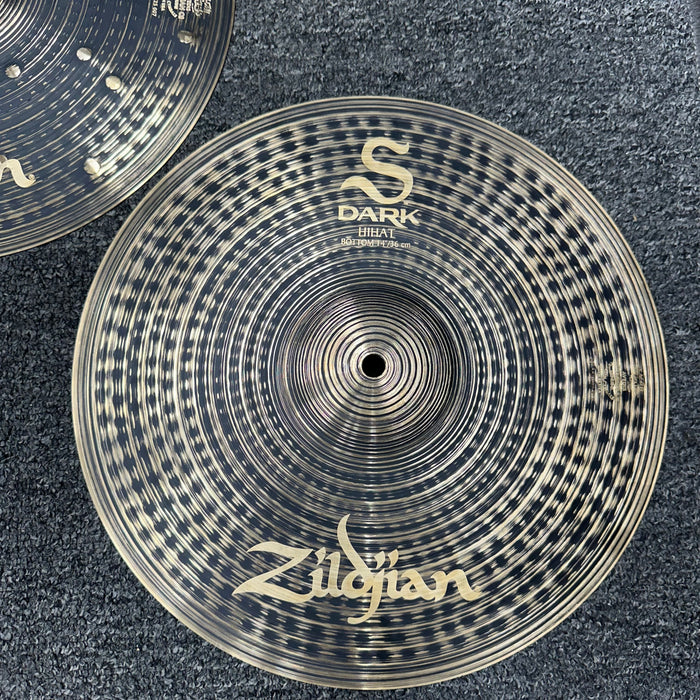 Zildjian 14" S Series Dark Hi Hat Cymbals - Free Shipping