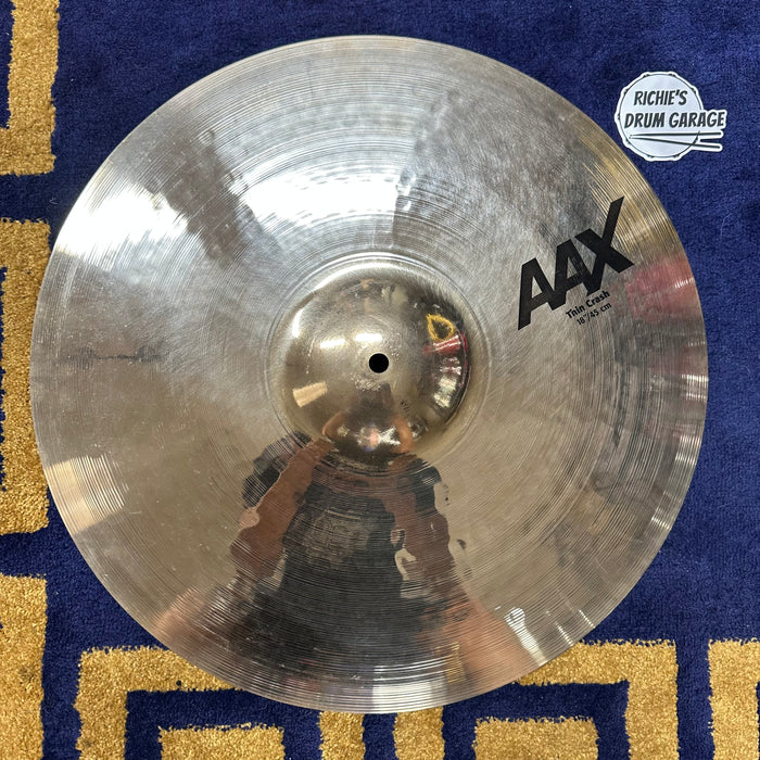 Sabian 18” AAX Thin Crash Cymbal - Free Shipping