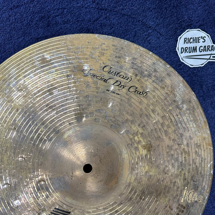 Zildjian 16" K Custom Special Dry Crash Cymbal - Free Shipping