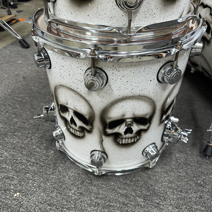 DW Collector's Series Custom 3 Piece Drum Set - Skulls - 12/14/22