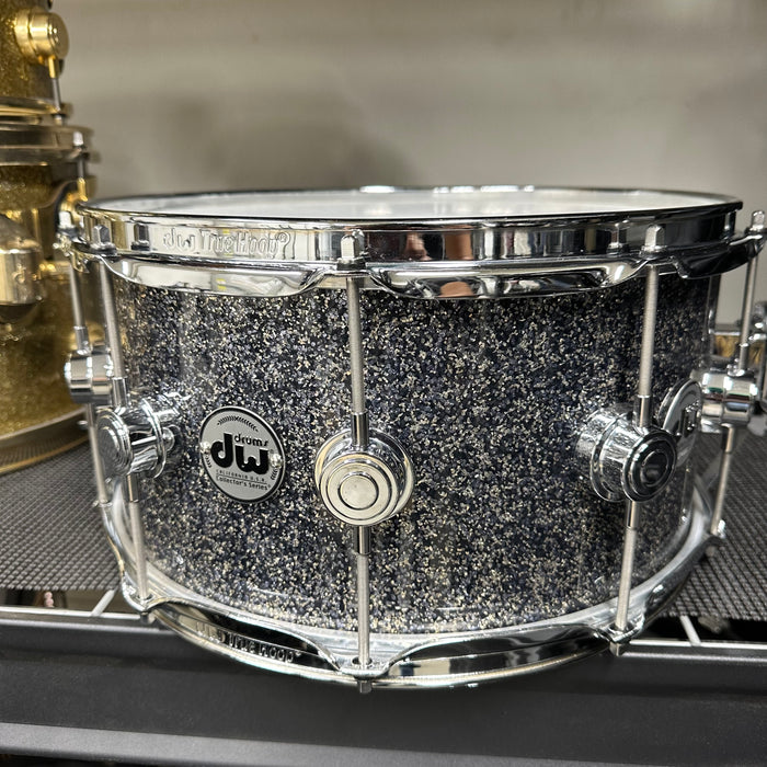 DW Collector's Series Maple Snare Drum - Black Galaxy - 14" x 7"
