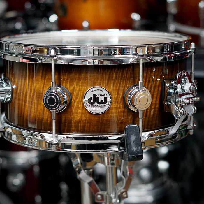 DW Collector's Series Exotic Movingui Maple Snare Drum - 13" x 6"