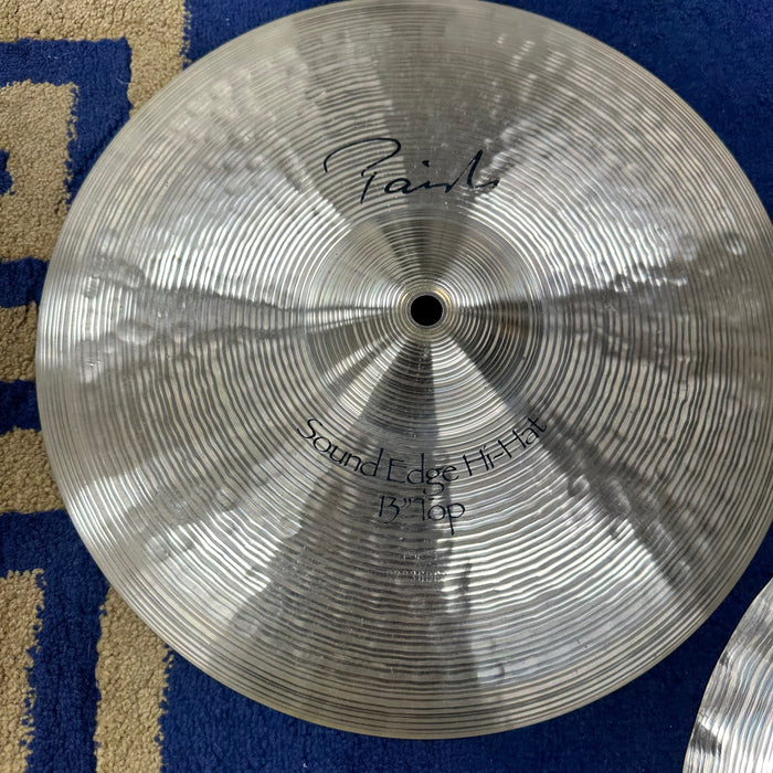 Paiste 13" Signature Sound Edge Hi Hat Cymbals - Discontinued/Rare - Free Shipping