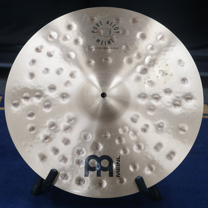 Meinl 18" Pure Alloy Extra Hammered Crash Cymbal - Free Shipping