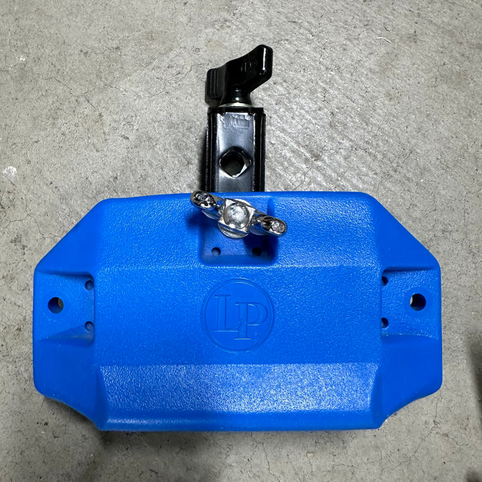 LP Blue Jam Block W/ Clamp Attachment - High Pitch - Free Shipping