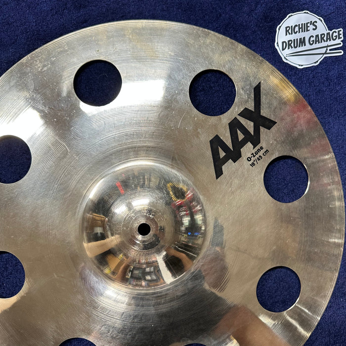 Sabian 18” AAX O-Zone Crash Cymbal - Free Shipping