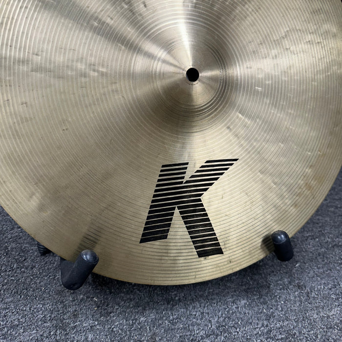 Zildjian 17" K Dark Thin Crash Cymbal - Free Shipping