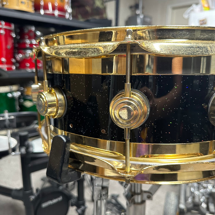 DW Collector's Series PROTOTYPE R30 "Starman" Neil Peart Signature Edge Snare Drum - 14" x 6" - Free Shipping