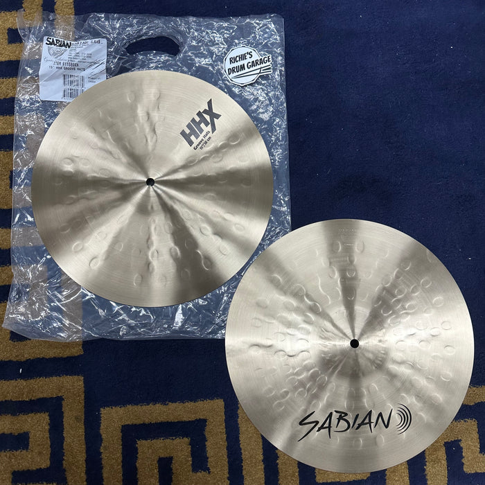 Sabian 15" HHX Groove Hi Hat Cymbals - Free Shipping