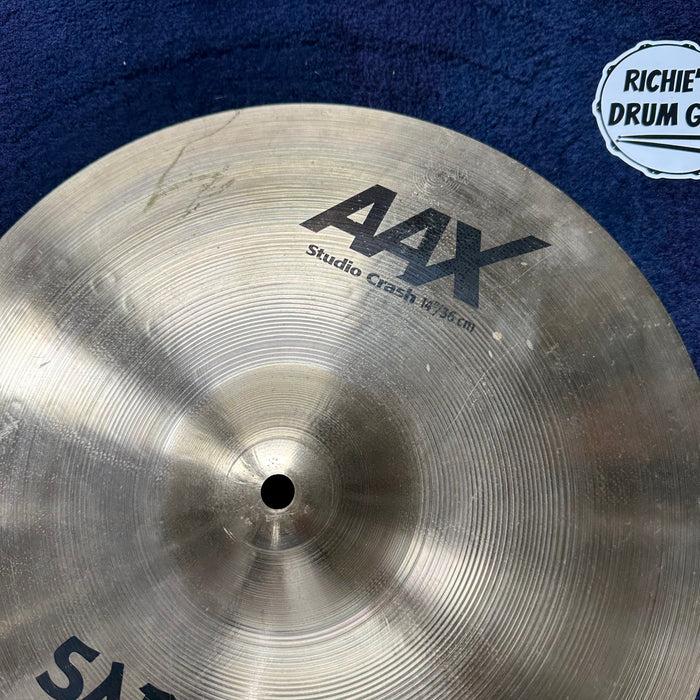 Sabian 14" AAX Studio Crash Cymbal - Free Shipping