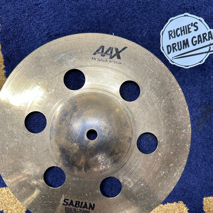 Sabian 10" AAX Air Splash Cymbal - Free Shipping