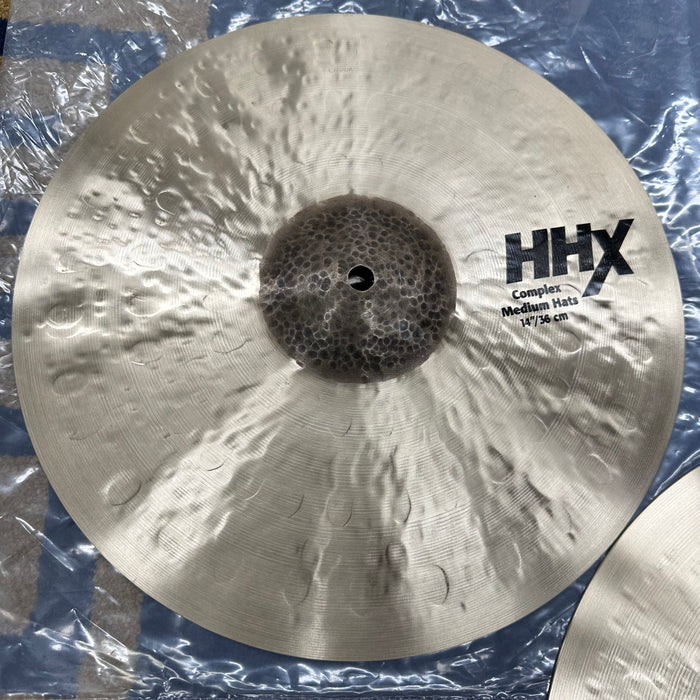 Sabian 14” HHX Complex Medium Hi Hat Cymbals - Free Shipping