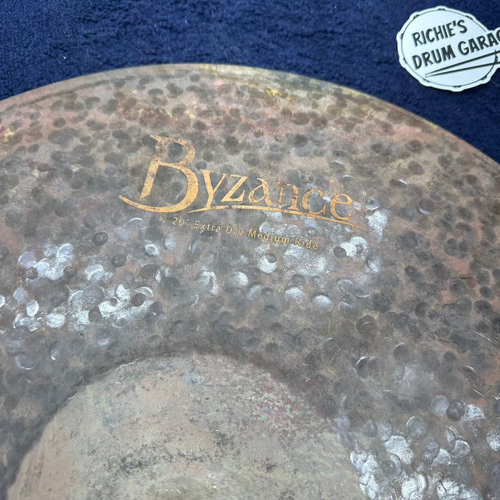 Meinl 20" Byzance Extra Dark Medium Ride Cymbal - Free Shipping