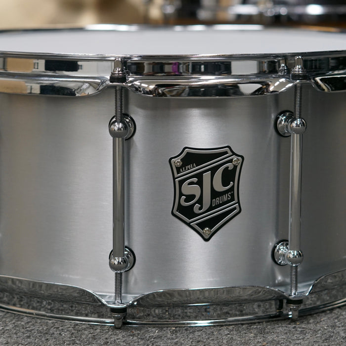 SJC Custom Drums Alpha Aluminum Snare - 14" x 6.5"