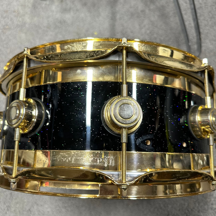 DW Collector's Series PROTOTYPE R30 "Starman" Neil Peart Signature Edge Snare Drum - 14" x 6" - Free Shipping