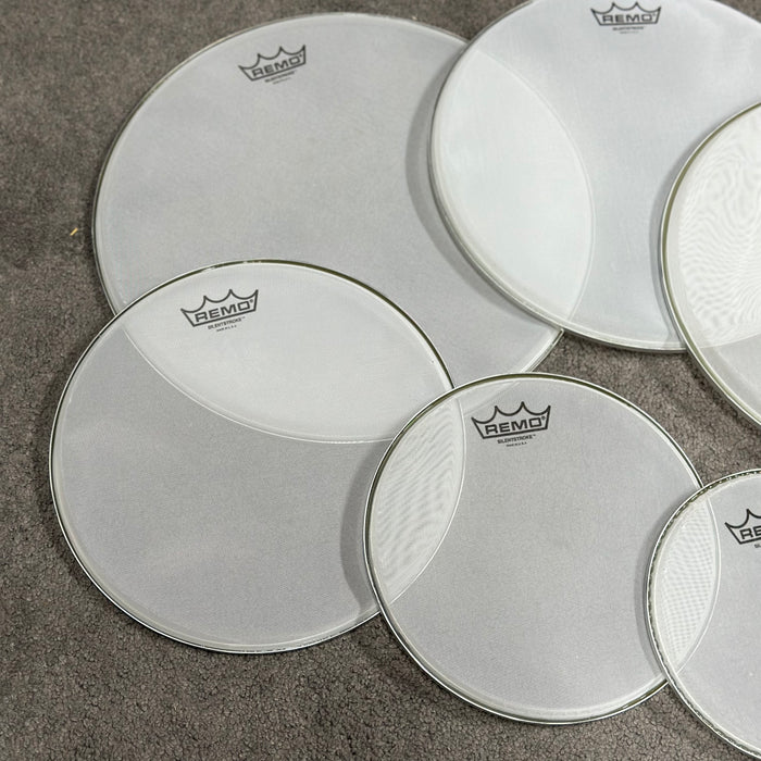 Remo Silentstroke Drum Heads 6 Pack - 8/10/12/14/16/14S - Free Shipping
