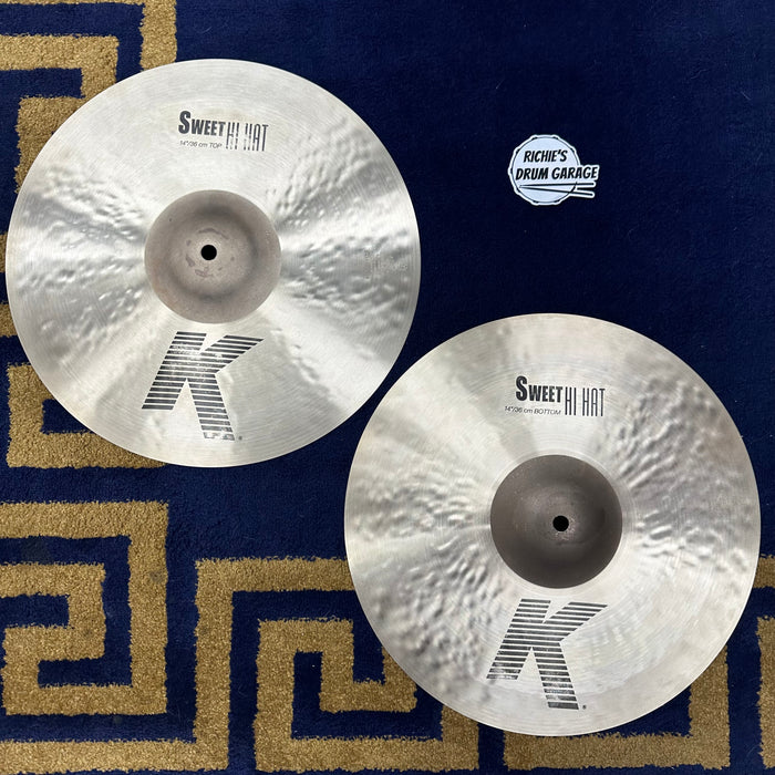 Zildjian 14" K Sweet Hi Hat Pair - Free Shipping