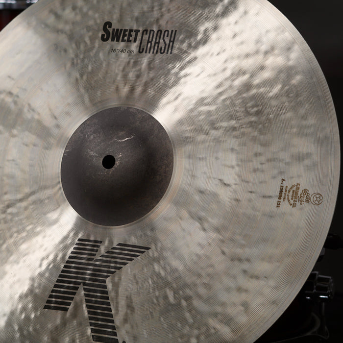 Zildjian 16" K Sweet Crash Cymbal - Free Shipping