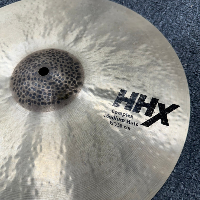 Sabian 15” HHX Complex Medium Hi Hat Cymbals - Free Shipping