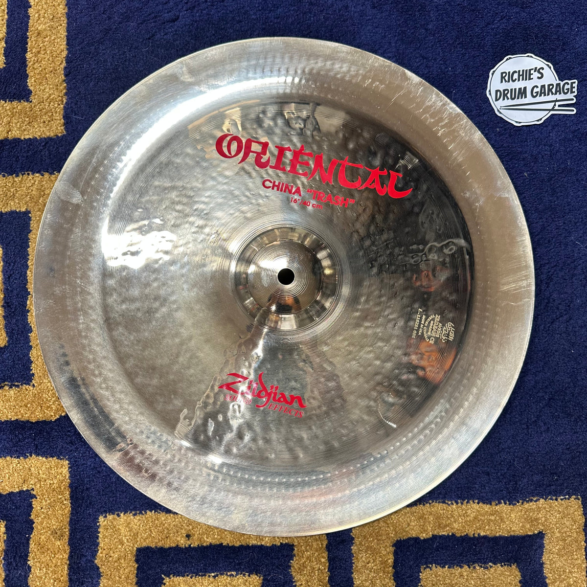 Zildjian oriental clearance china trash 16