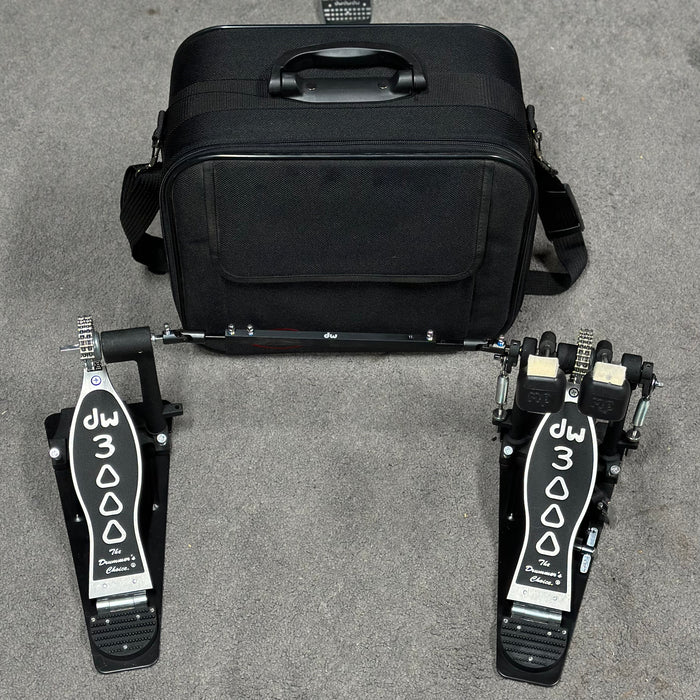 DW 3000 Series Double Bass Drum Pedal W/ Case