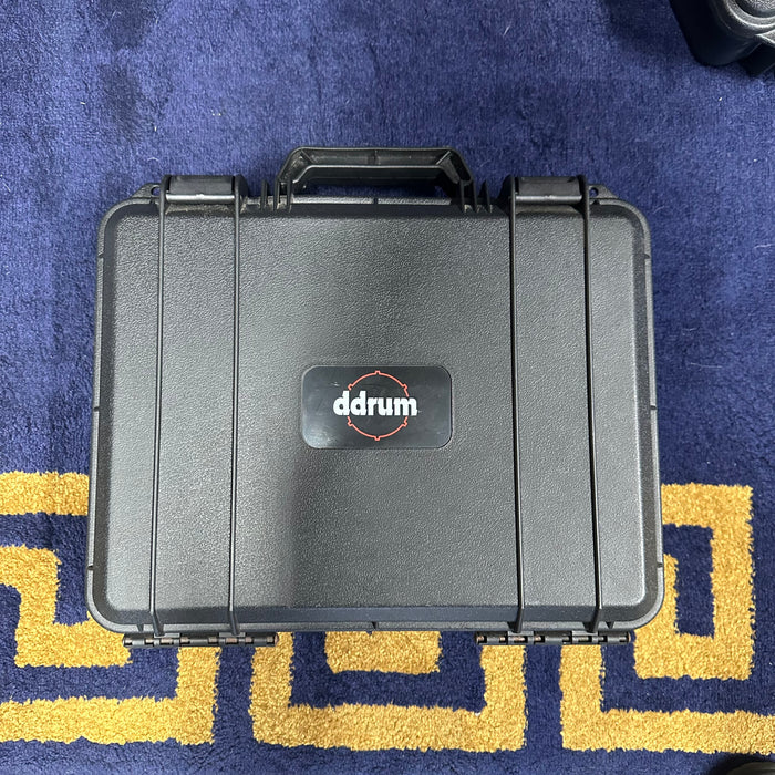 DDrum Chrome Elite Trigger 5 Pack W/ Case & Cables