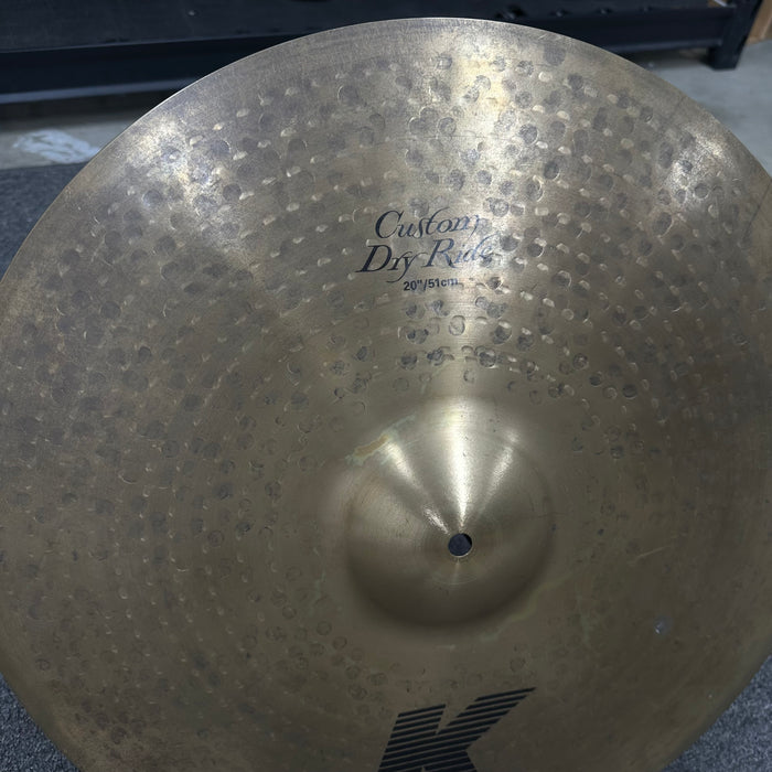 Zildjian 20" K Custom Dry Ride Cymbal - Free Shipping