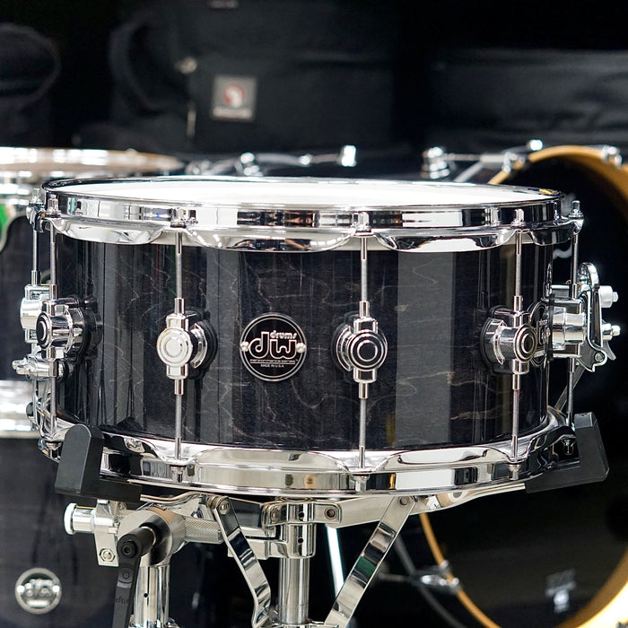 DW Performance Snare Drum - Ebony Stain Lacquer - 14" x 6.5"