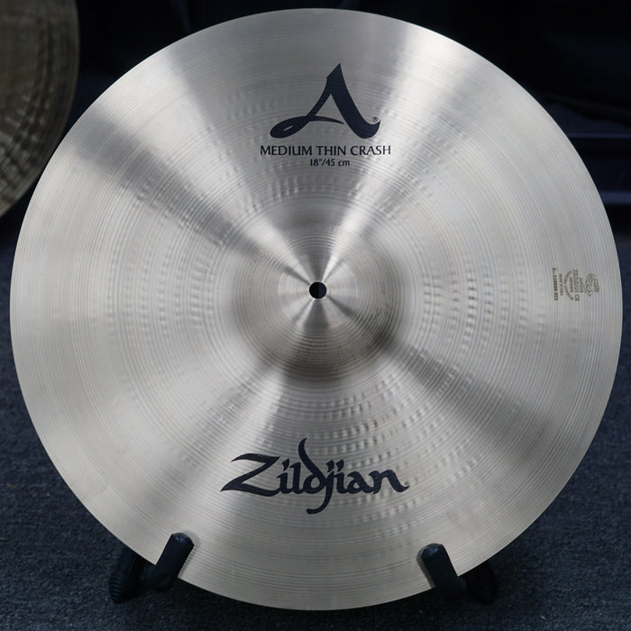 Zildjian 18" A Series Medium Thin Crash Cymbal - Free Shipping