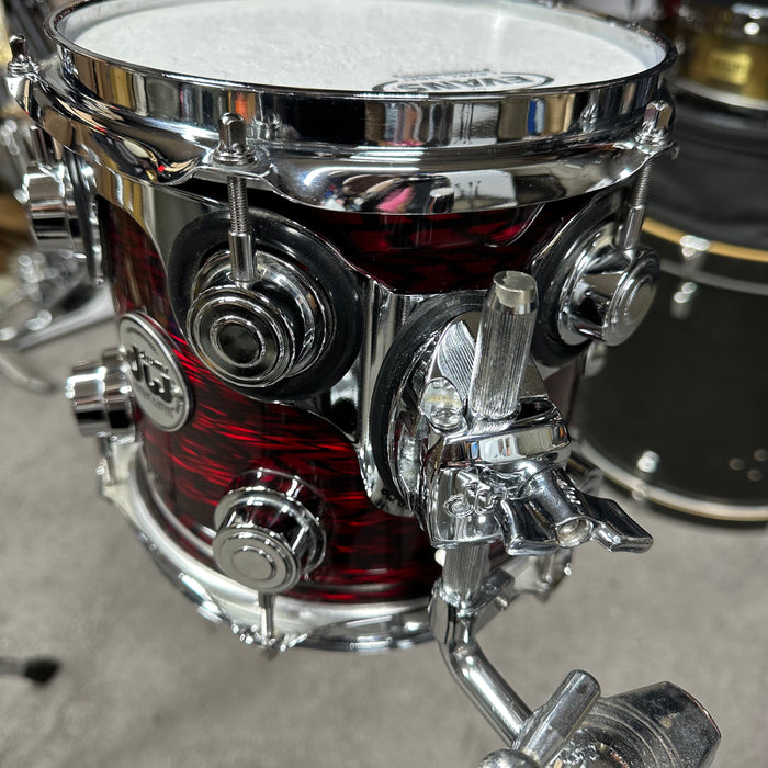 DW Collector's Series Rack Tom -  Red Onyx Silk - 8" x 8"