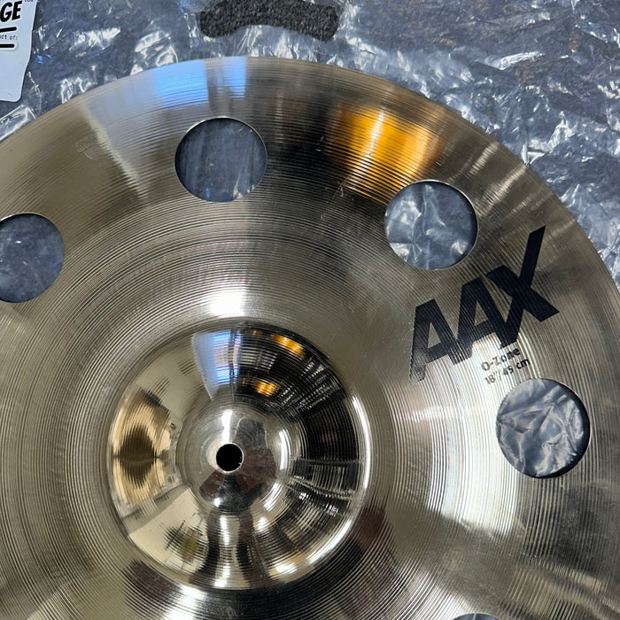 Sabian 18” AAX O-Zone Crash Cymbal - Free Shipping