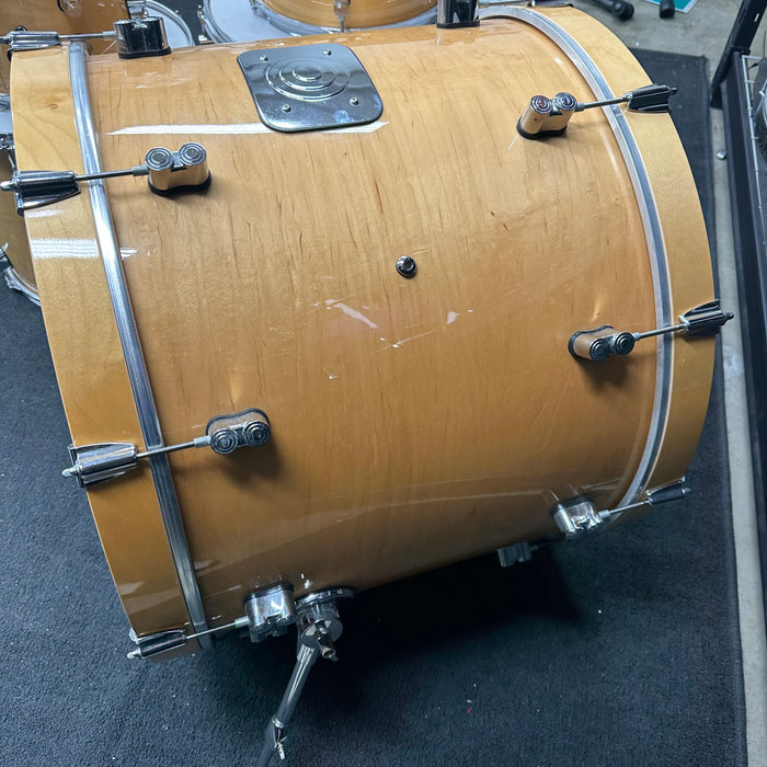 PDP Concept Maple 5 Piece Drum Set - Natural Lacquer - 10/12/16/18/24