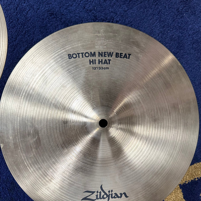 Zildjian 13" Avedis Quick Beat / New Beat Hi Hat Pair - Free Shipping