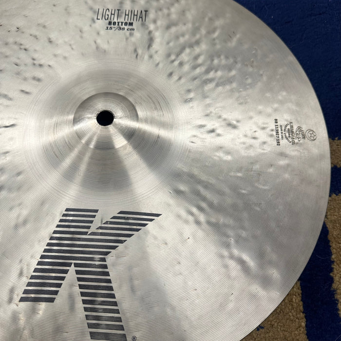 Zildjian 15" K Series Light Hi Hat Cymbals - Free Shipping