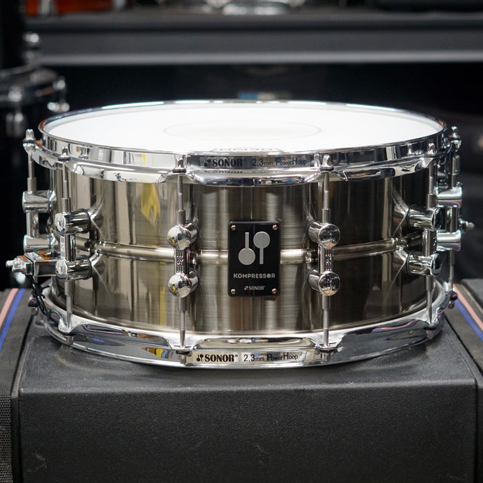 Sonor Kompressor Series Brass Snare Drum - 14" x 6.5"