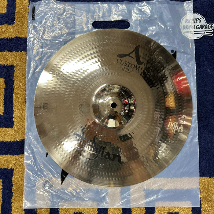 Zildjian 14" A Custom Fast Crash Cymbal - Free Shipping