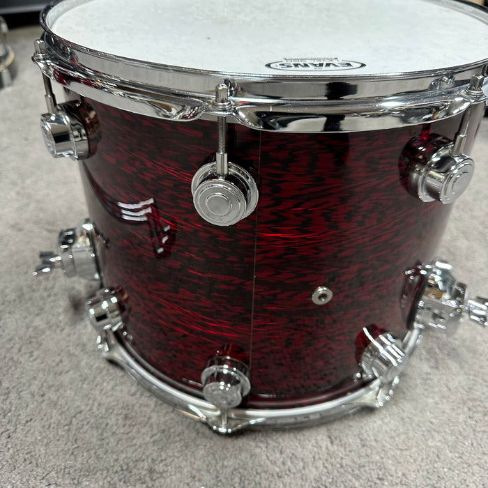 DW Collector's Series Floor Tom -  Red Onyx Silk - 14" x 12"